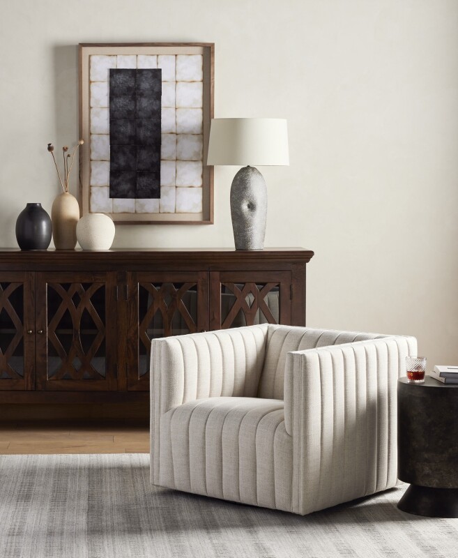 Augustine Swivel Chair - 105768-009 105768009