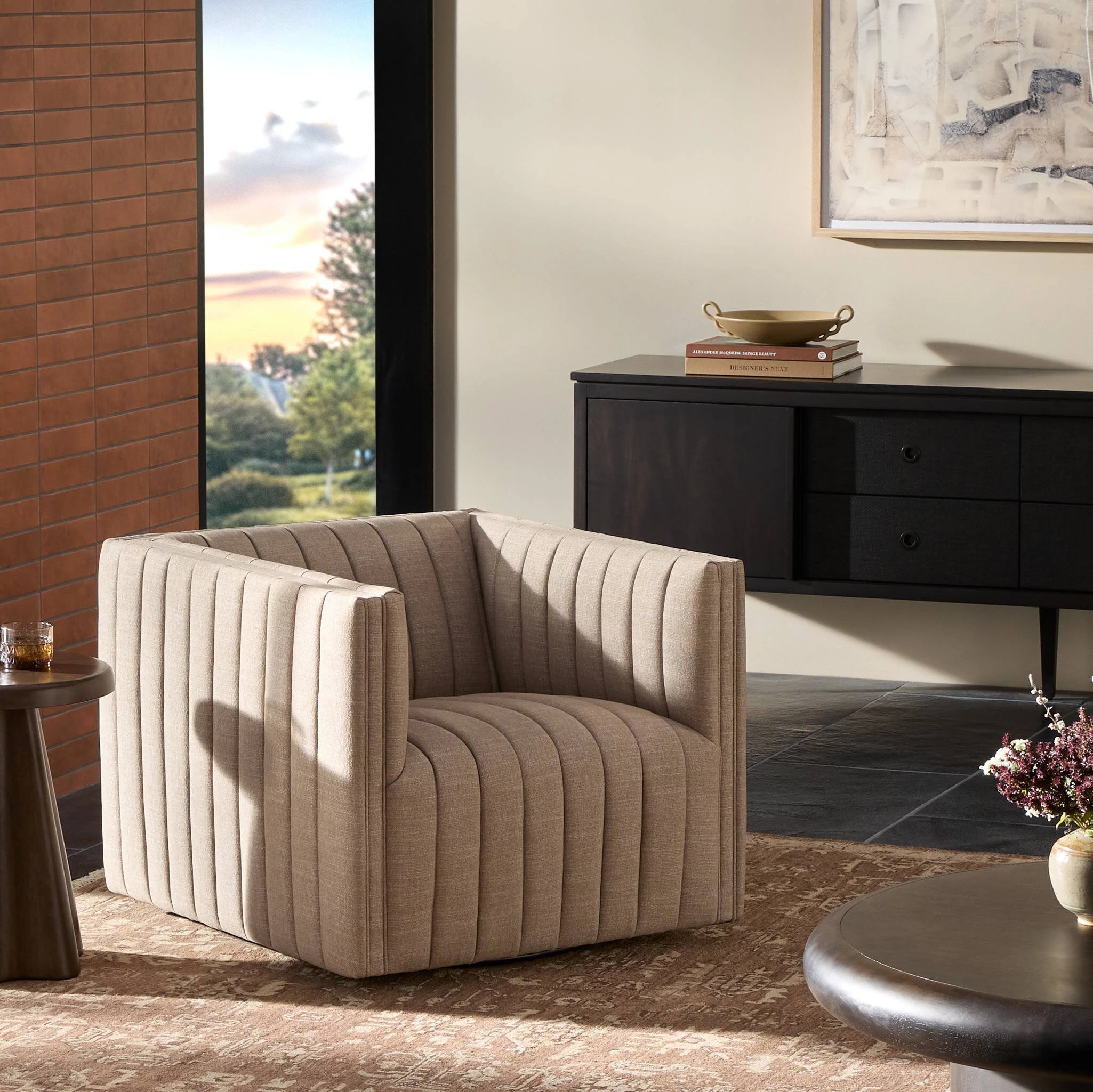 Augustine Swivel Chair - 105768-017 105768017