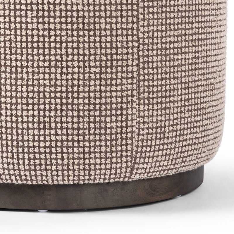 Sinclair Round Ottoman - 106074-017 106074017