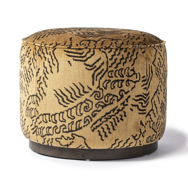Sinclair Round Ottoman - 106074-021 106074021