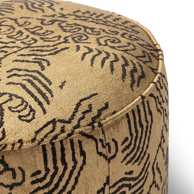 Sinclair Round Ottoman - 106074-021 106074021
