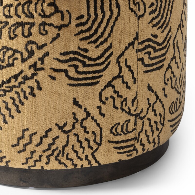 Sinclair Round Ottoman - 106074-021 106074021