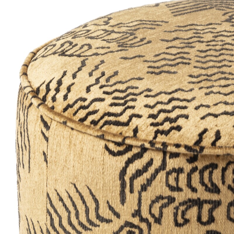 Sinclair Round Ottoman - 106074-021 106074021