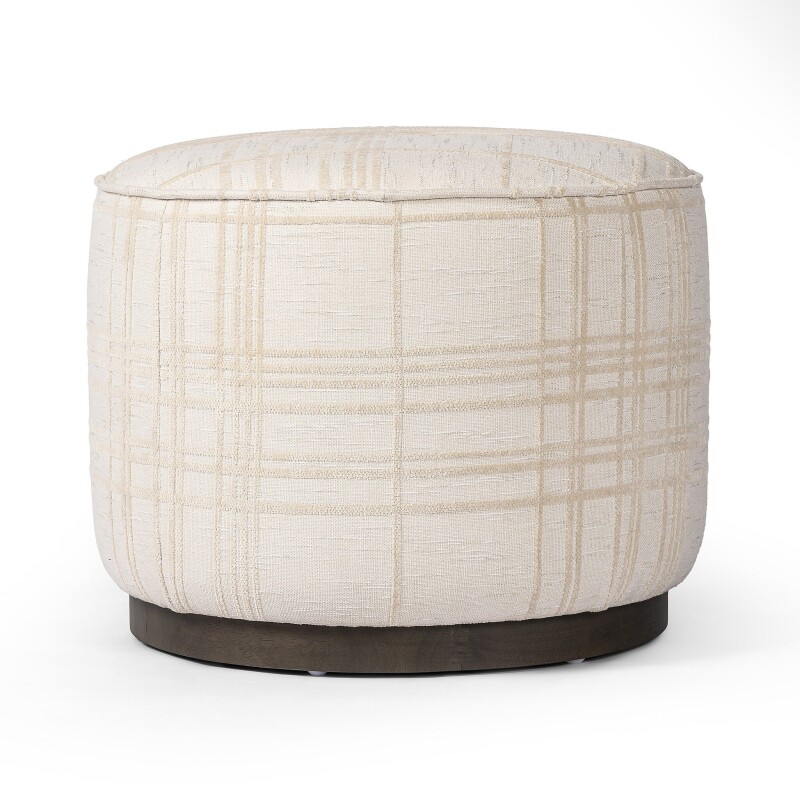 Sinclair Round Ottoman - 106074-022 106074022