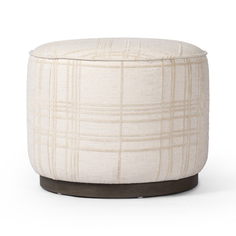 Sinclair Round Ottoman - 106074-022 106074022