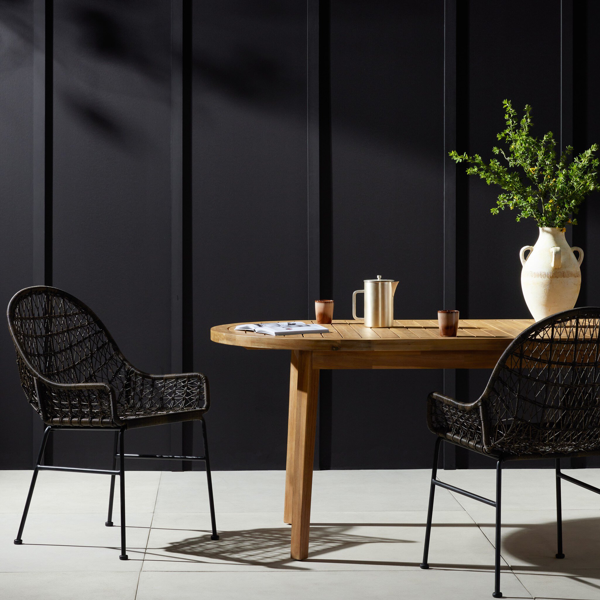 Bandera Outdoor Woven Dining Chair - 106894-006 106894006