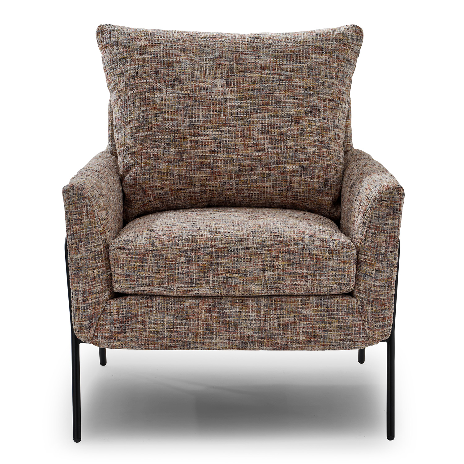 Morely - Modern Styled Chair - BLACK METAL - 1070BM 1070BM