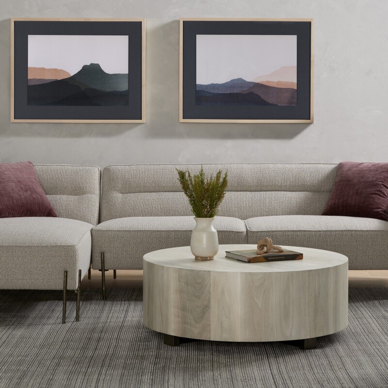 Hudson Round Coffee Table - 107550-007 107550007
