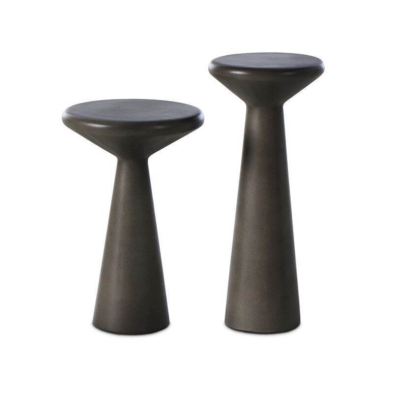 Ravine Concrete Accent Tables, Set Of 2 - 107899-004 107899004