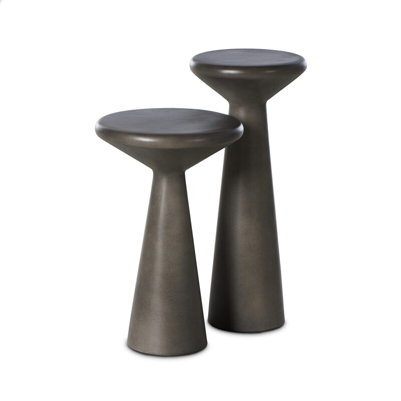 Ravine Concrete Accent Tables, Set Of 2 - 107899-004 107899004