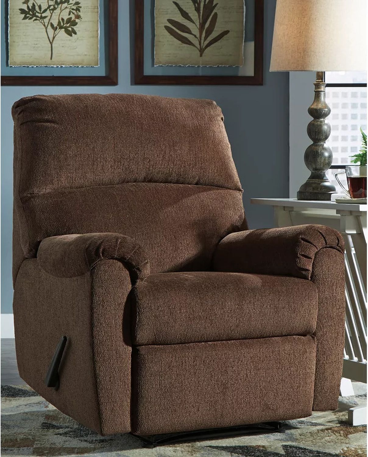 Nerviano Chocolate Zero Wall Recliner 1080229