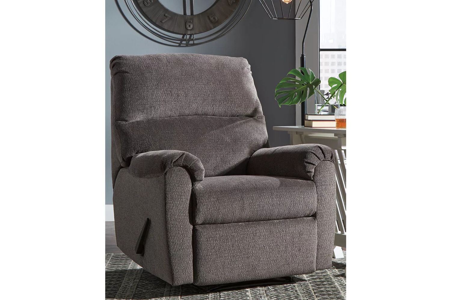 Nerviano Gray Zero Wall Recliner 1080329