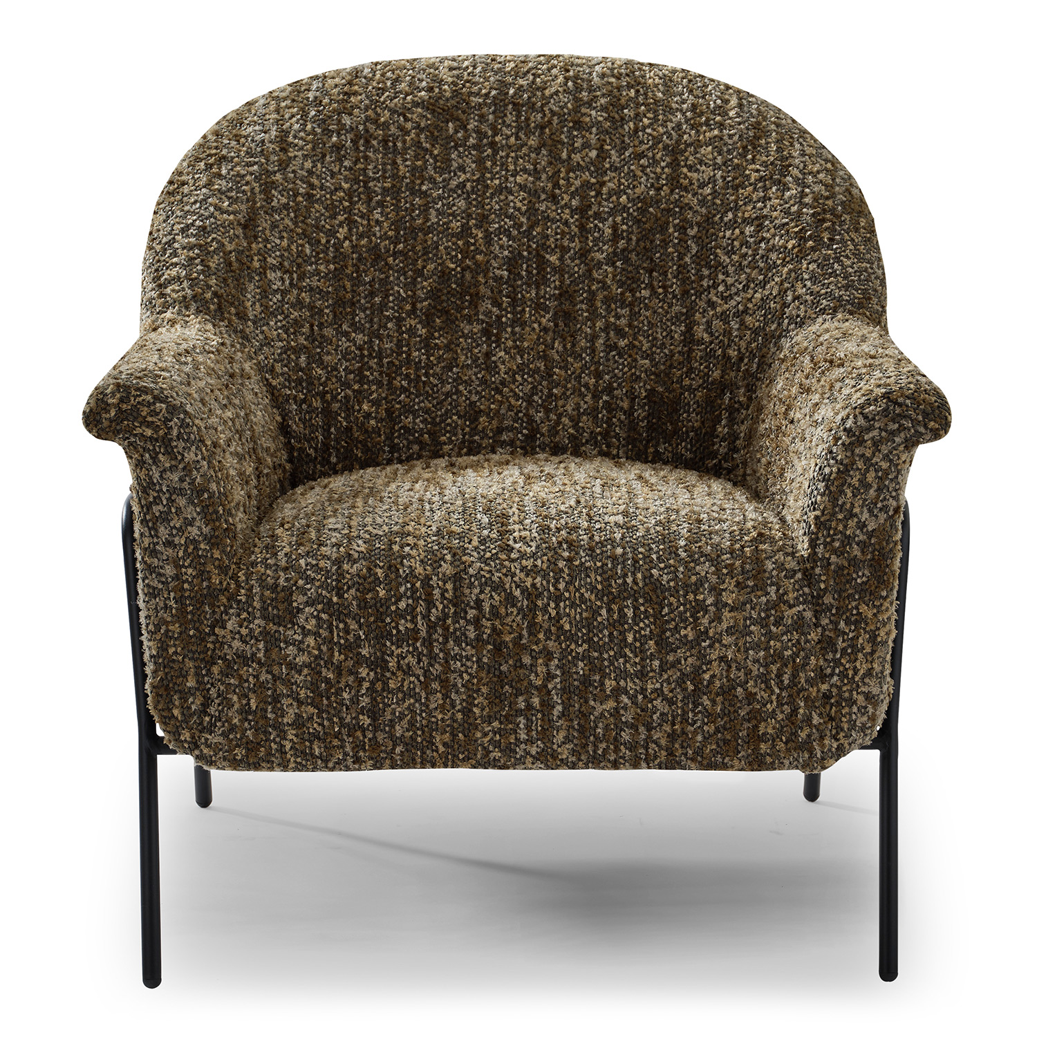 Torrey - Modern Accent Chair With Metal Framed Legs - BLACK METAL - 1080BM 1080BM