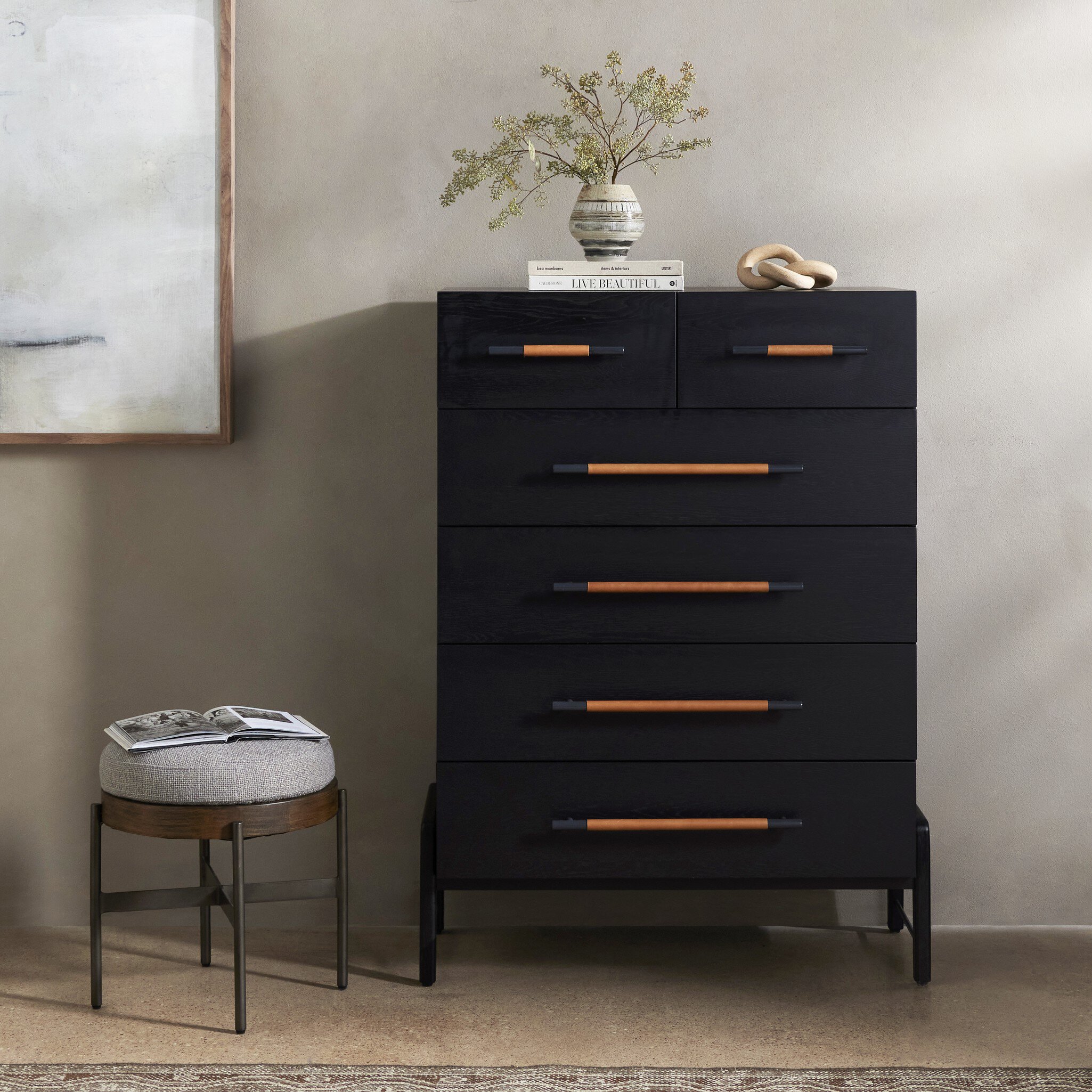 Rosedale 6 Drawer Tall Dresser - 108708-003 108708003