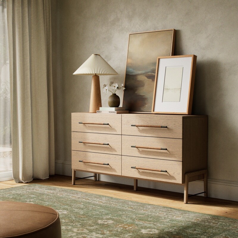 Rosedale 6 Drawer Dresser - 109065-002 109065002