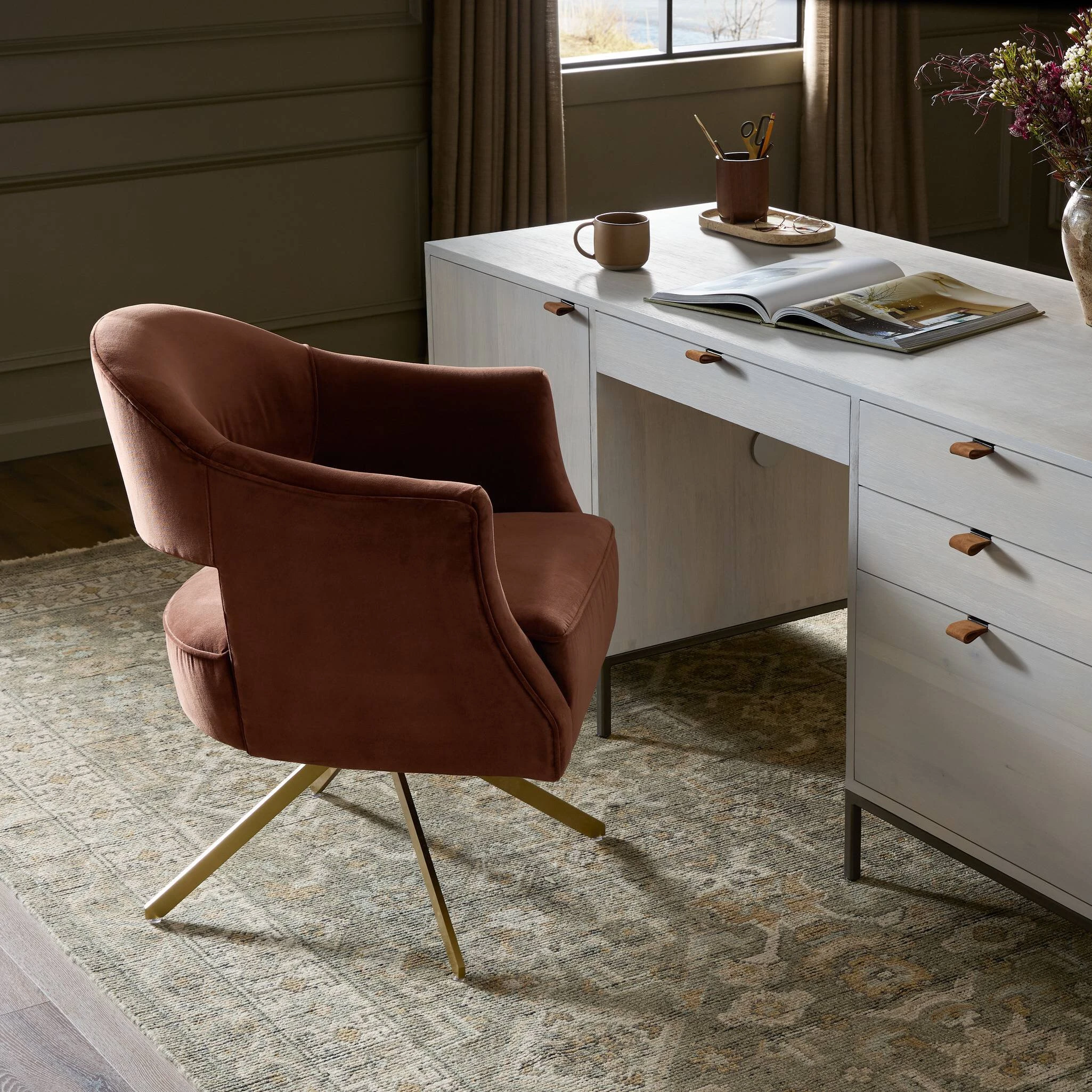Adara Desk Chair - 109252-008 109252008