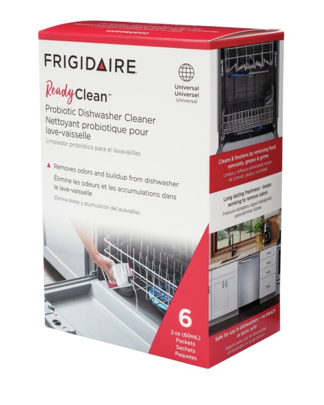 Frigidaire ReadyClean Probiotic Dishwasher Cleaner 6 pack Clear 10FFPROD02 Picture 1
