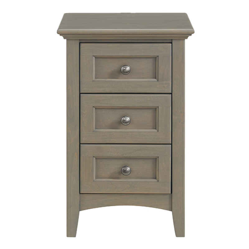 1100 Mckenzie Small 3-drawer Nightstand 1100FST