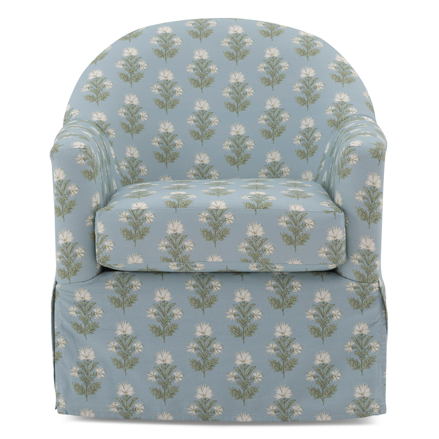 Meg - Classic Slipcovered Look Swivel Chair - 1108 1108