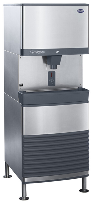 Symphony Plus 110fb414a-si Ice-only Freestanding Dispenser With Sensorsafe Infrared Dispense Stores 90 Lbs Of Chewblet Nugget Ice And Produces Up To 425 Lbs Daily 110FB414ASI