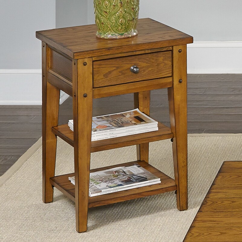 Lake House Chair Side Table 110OT1021