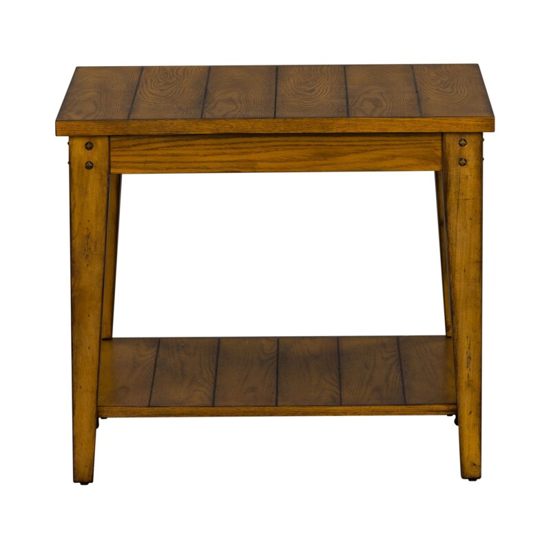Lake House Square Lamp Table 110OT1023