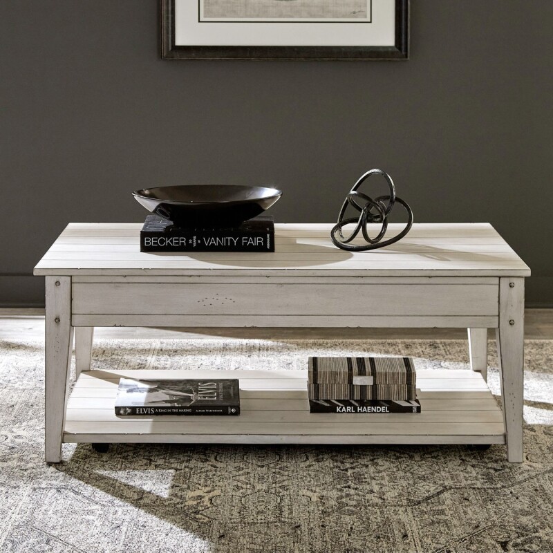 Lake House Lift Top Cocktail Table 110WOT1015