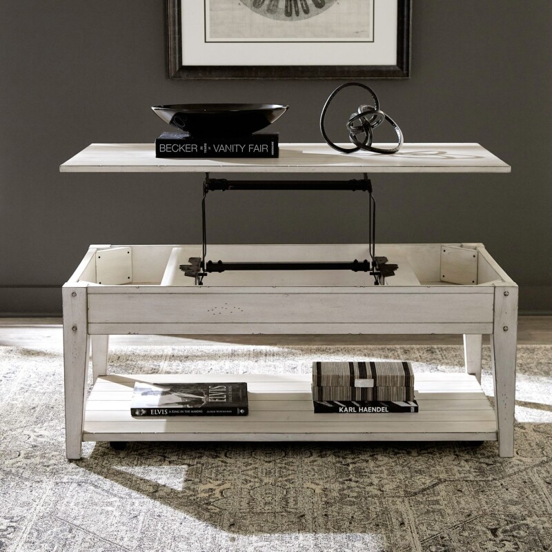 Lake House Lift Top Cocktail Table 110WOT1015