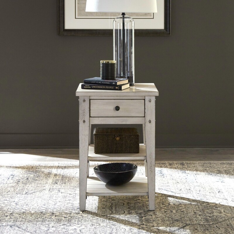 Lake House Chair Side Table 110WOT1021