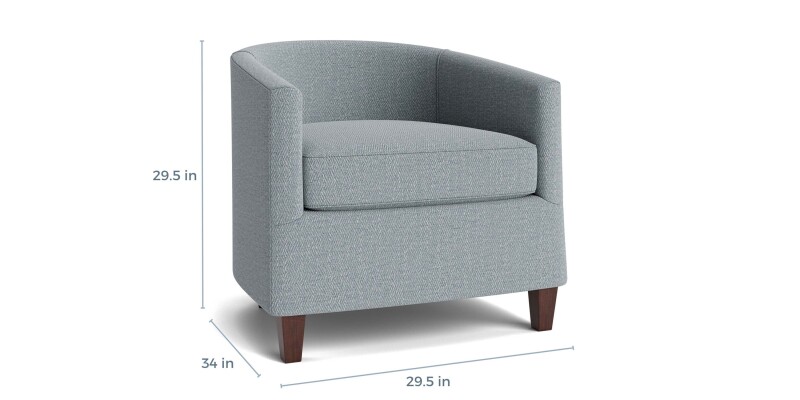 Maxwell Barrel Back Accent Chair 11100224