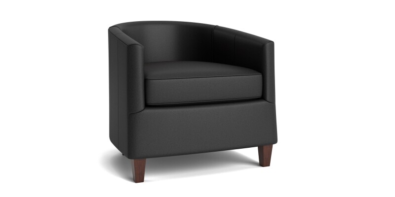 Maxwell Leather Accent Chair 111002L56