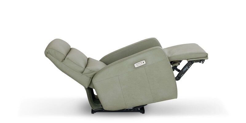 Hudson Leather Track Arm Zero Gravity Power Recliner 11170L72357