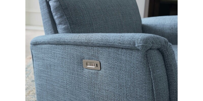 Harris Pad Arm Swivel Glider Power Recliner 1119922