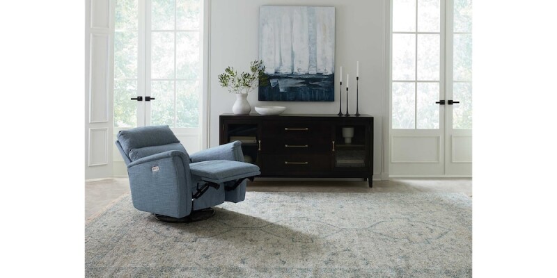 Harris Pad Arm Swivel Glider Power Recliner 1119926