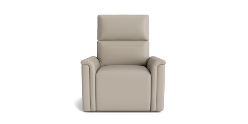 Harris Leather Pad Arm Swivel Glider Power Recliner 11199L53