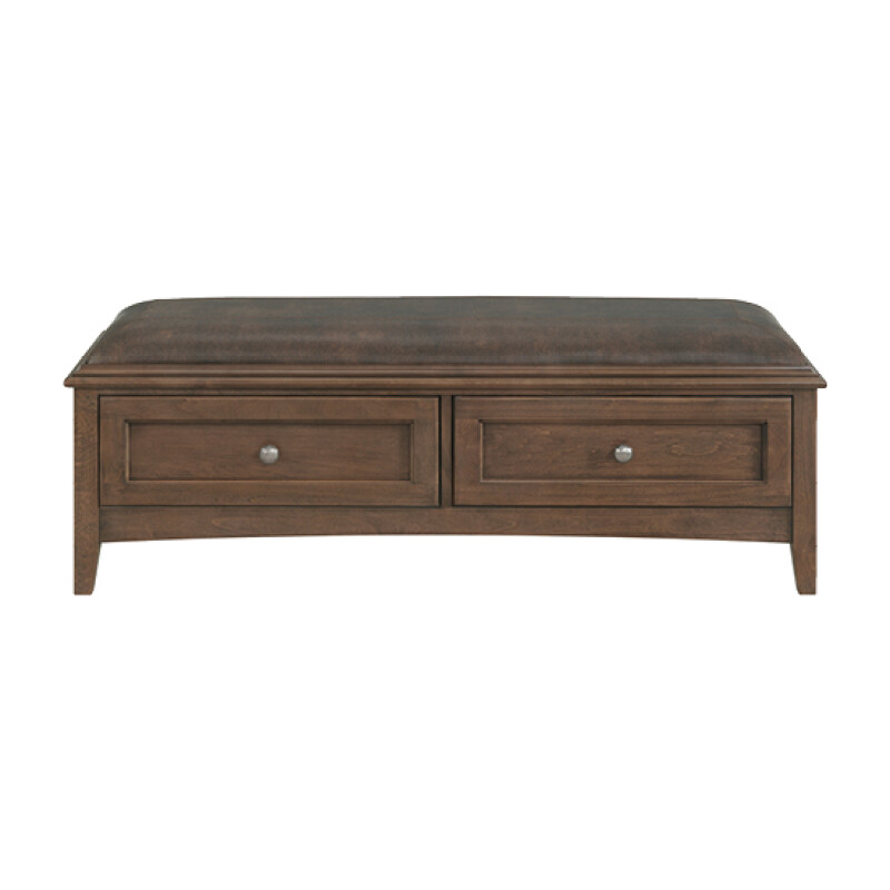 1122 Mckenzie 2-drawer Bench 1122FST