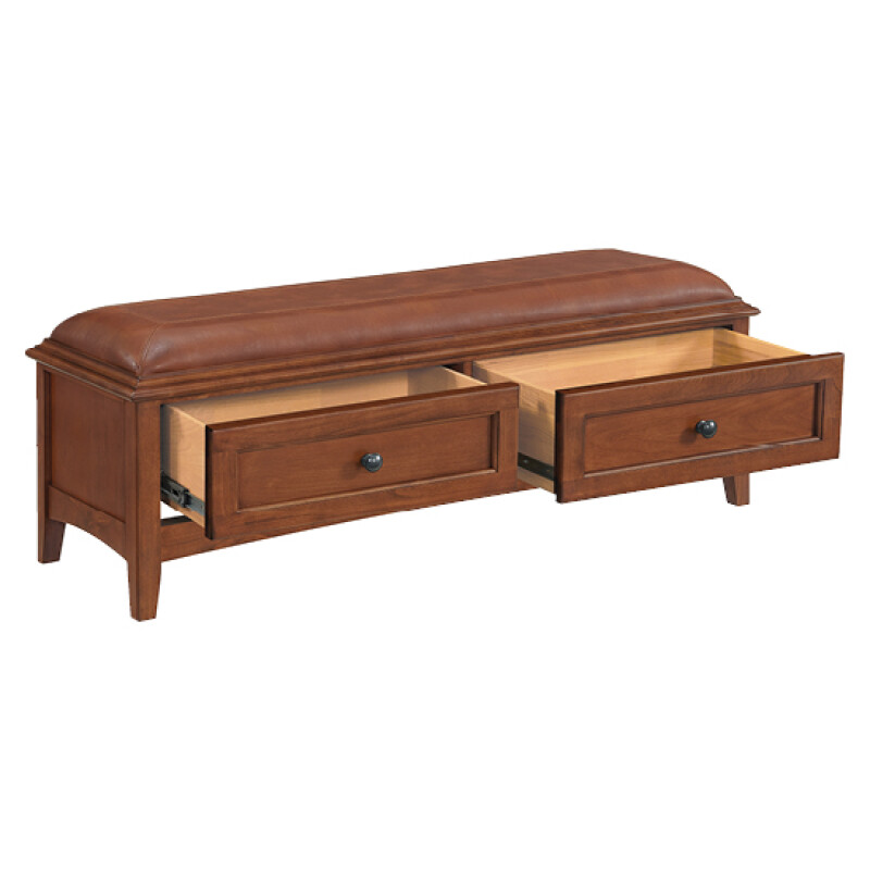 1122 Mckenzie 2-drawer Bench 1122PEC