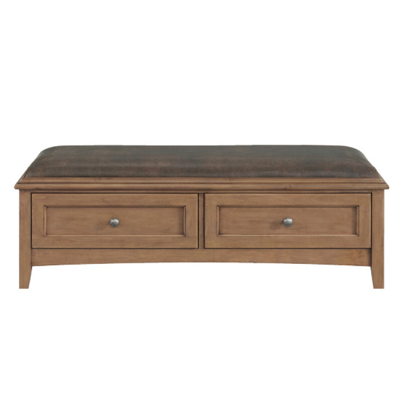 1122 Mckenzie 2-drawer Bench 1122SN