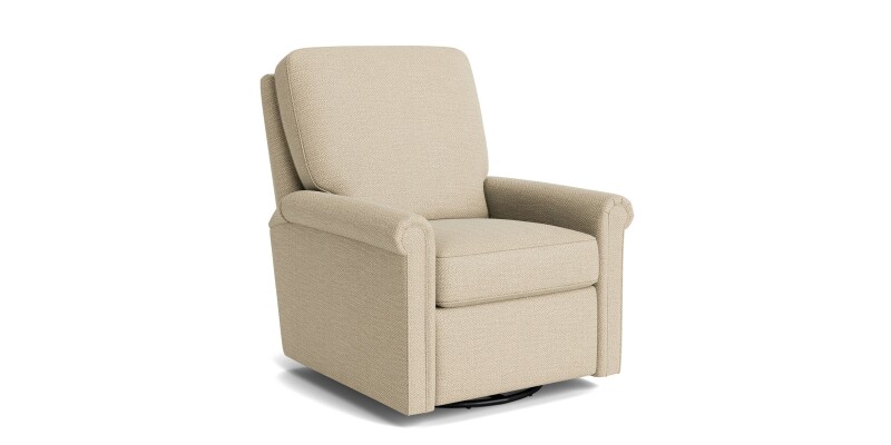 Thompson Panel Arm Swivel Glider Chair 11240926