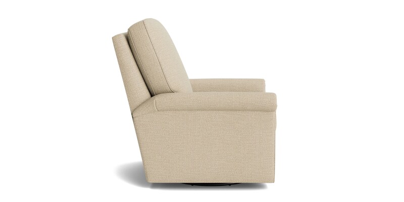Thompson Panel Arm Swivel Glider Chair 11240927