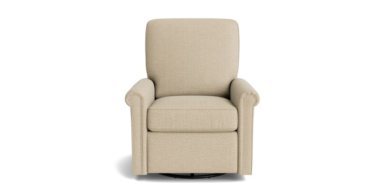 Thompson Panel Arm Swivel Glider Chair 11240932