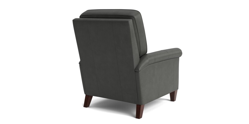 Thompson Leather Panel Arm Manual Recliner 11243L54
