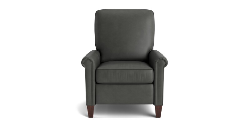 Thompson Leather Panel Arm Manual Recliner 11243LT53