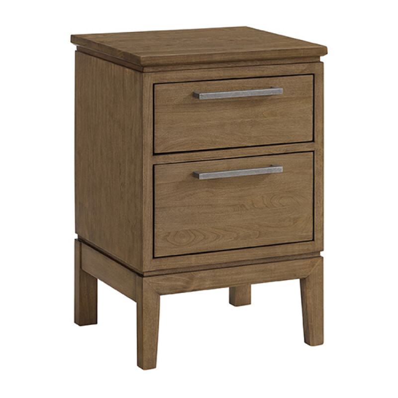 1132 Bailey Small 2-drawer Nightstand 1132ALM
