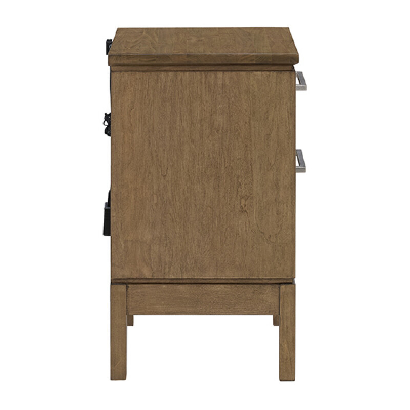 1132 Bailey Small 2-drawer Nightstand 1132ALM