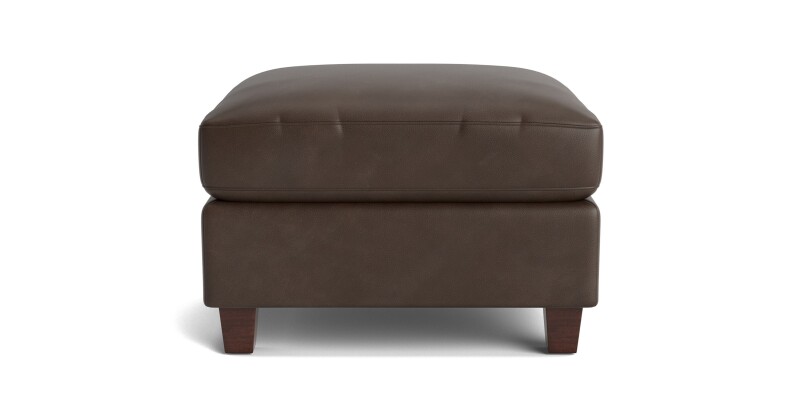 Trent Leather Ottoman 114401L53