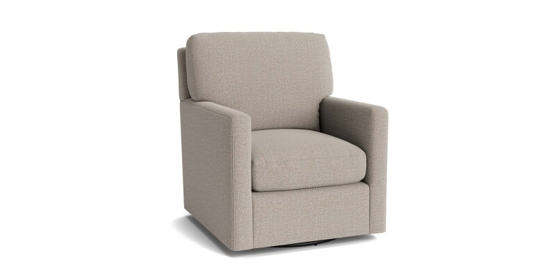 Trent Thin Track Arm Swivel Glider Chair 11440921