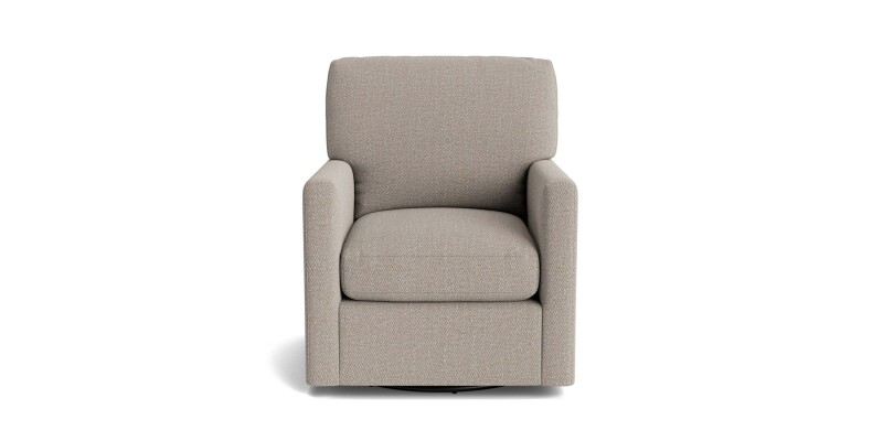 Trent Thin Track Arm Swivel Glider Chair 11440922