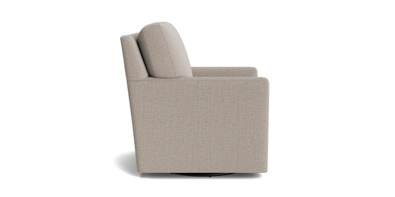 Trent Thin Track Arm Swivel Glider Chair 11440923