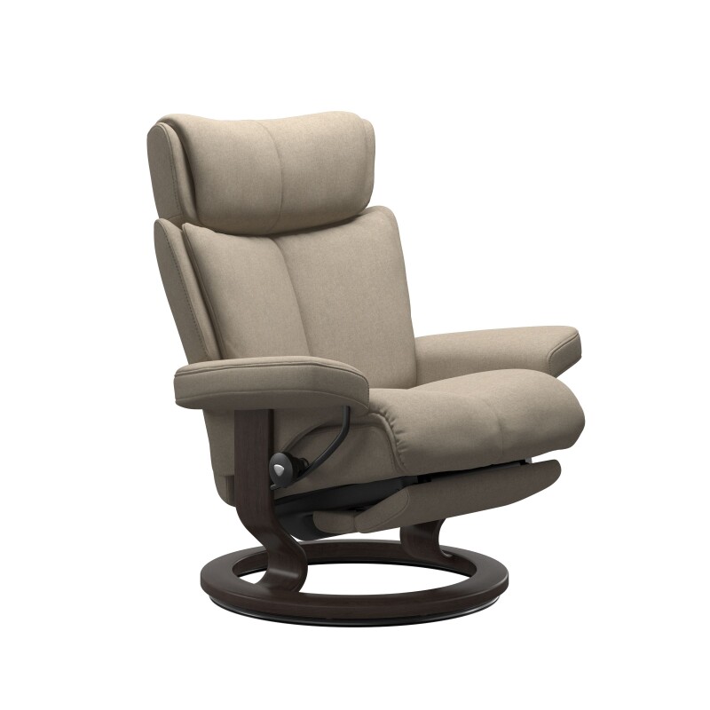 Stressless® Magic (M) Classic Base Recliner with Power 114470657981110